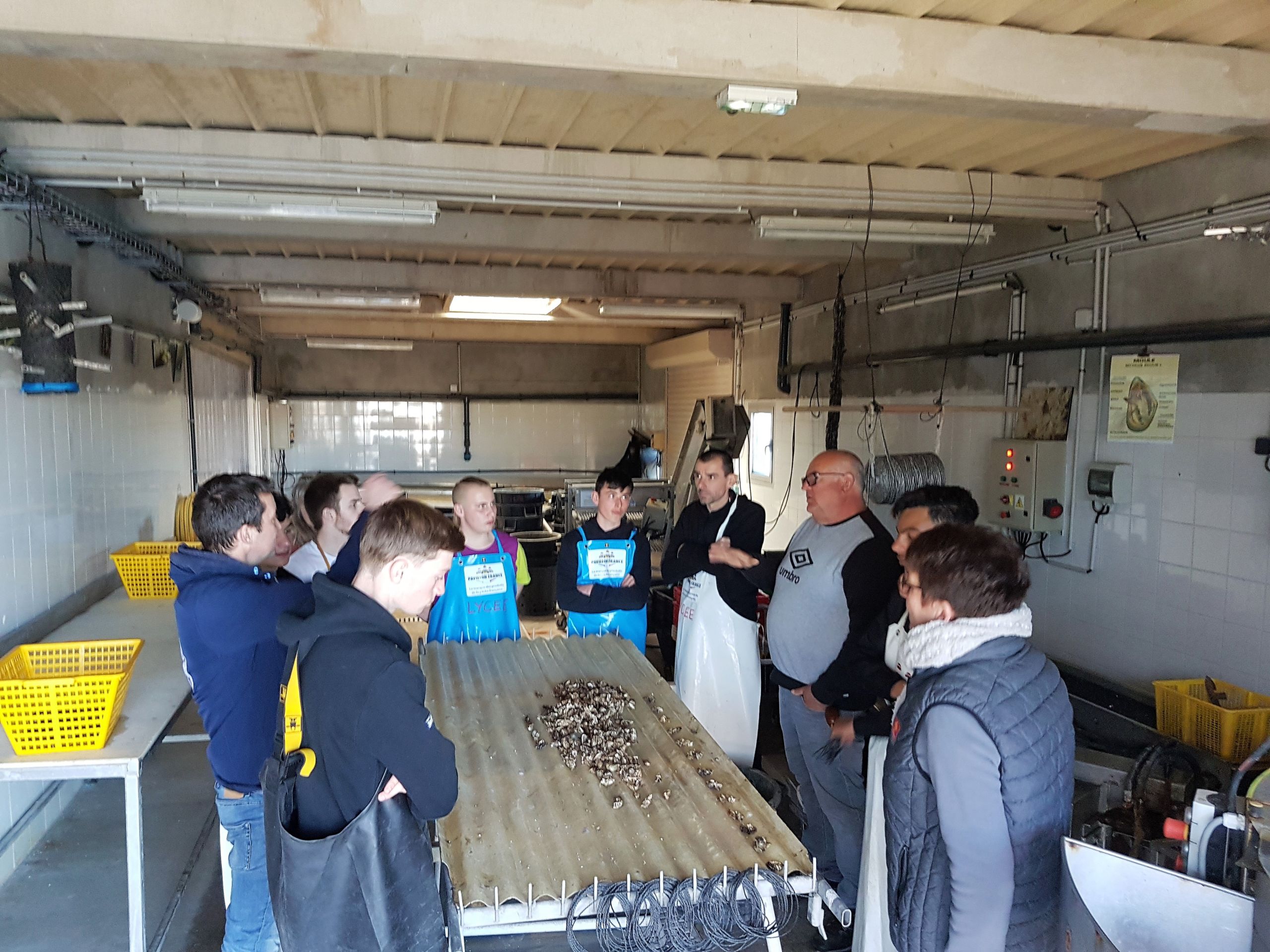 Voyage de la  classe de Terminale Pro – Productions  Aquacoles